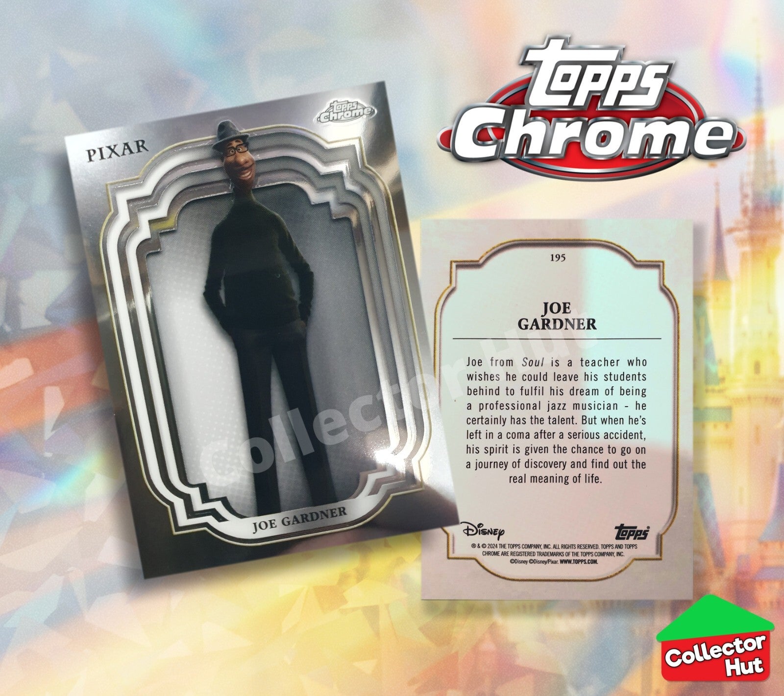 Disney Topps Chrome 2024 Base Cards 1-200 Pick Singles to Complete Your Set