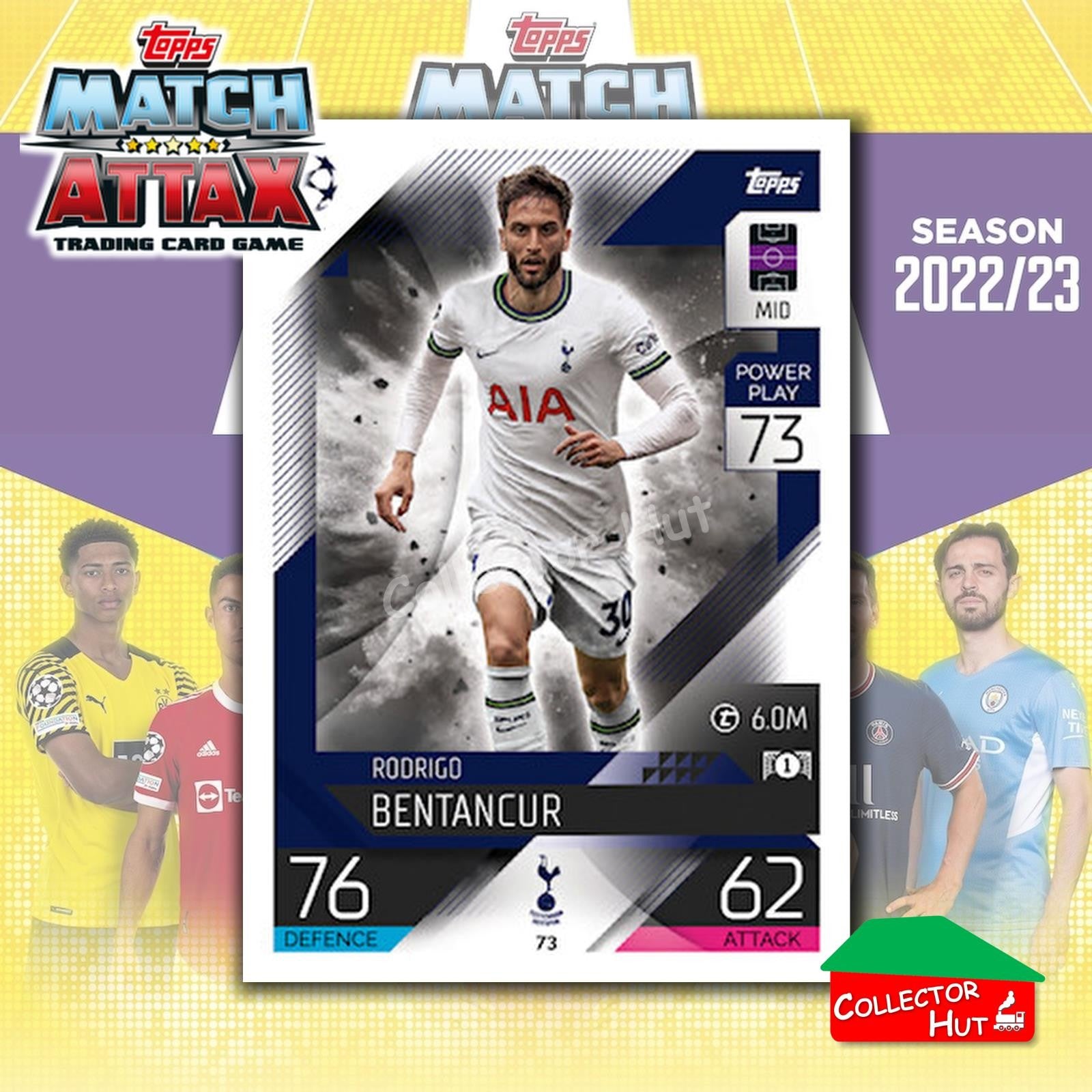 Topps Match Attax Europa Champions League 2022/23 TCG Trading Cards Base 1-189