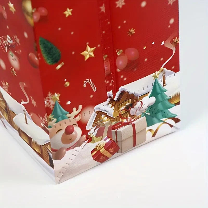 Christmas Novelty Tote Gift Bags Fabric Choose a Pattern
