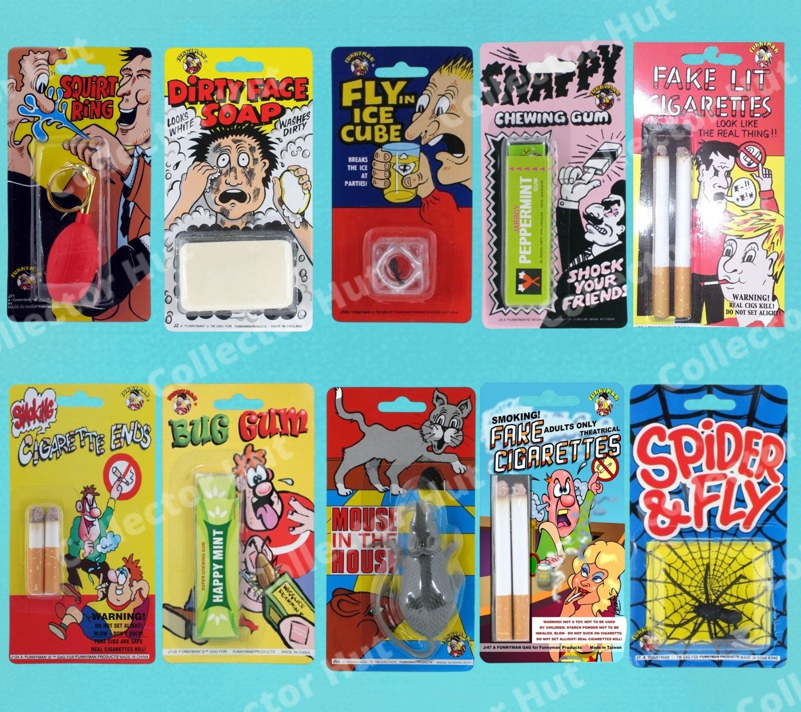 Funny Man Practical Jokes 20 Piece Toy Bundle Set for Party Gift Bags