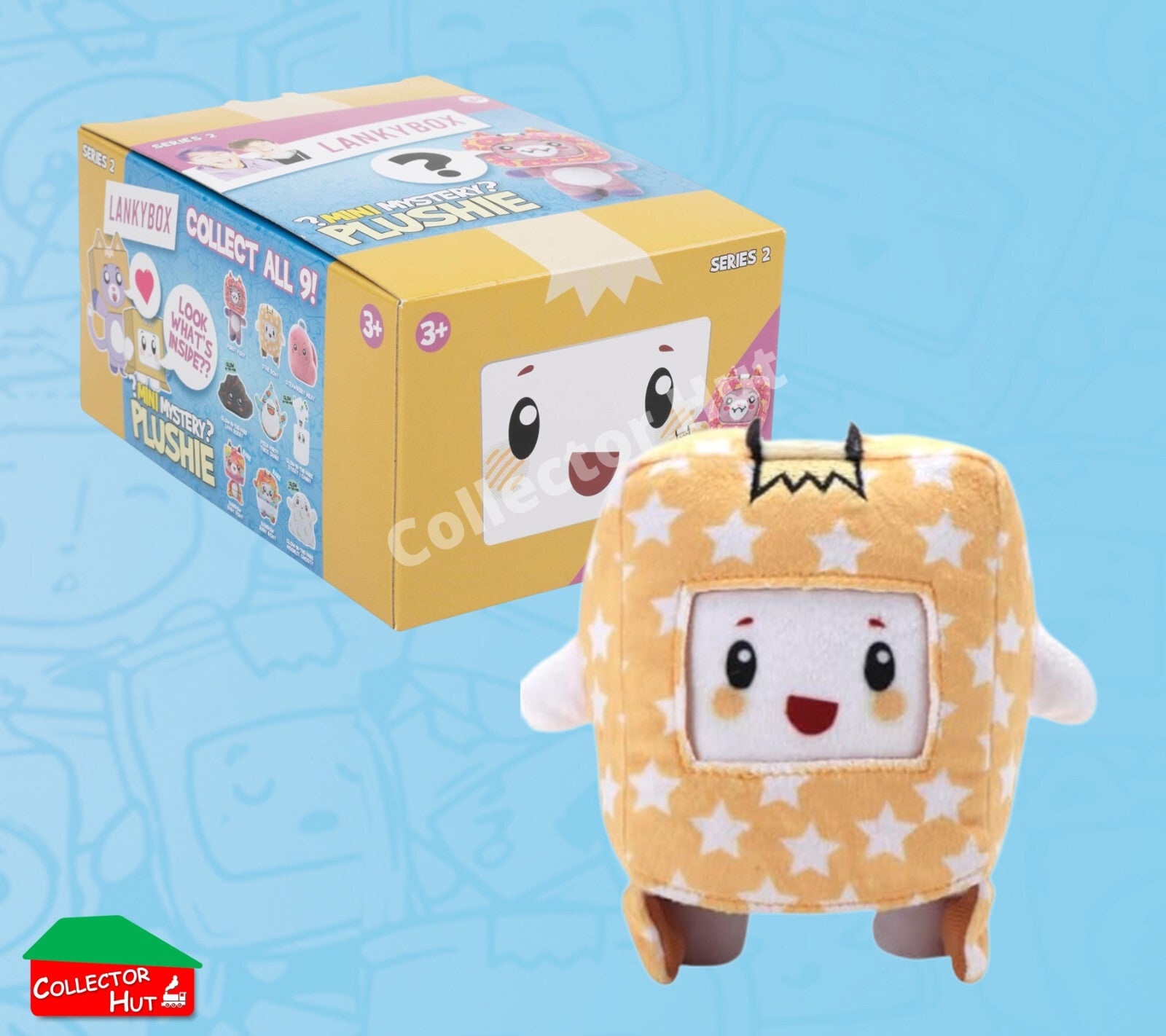 LankyBox Mini Mystery Plush Soft Toy Series 2 Choose Your Character