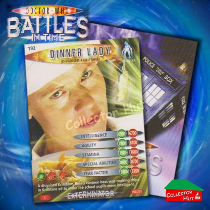 DOCTOR WHO Battles in Time #140-275 EXTERMINATOR RARE & COMMON Cards YOU CHOOSE