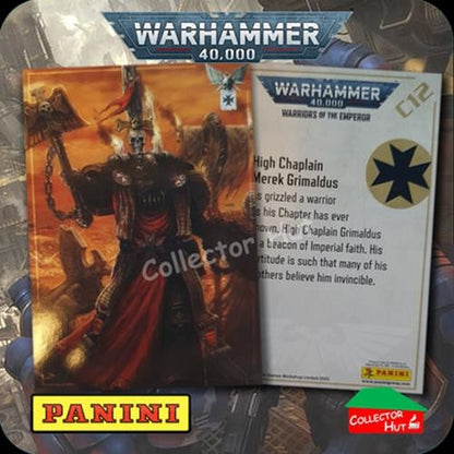 PANINI Warhammer 40,000 40k Warriors of the Emperor Trading Cards You Choose