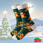 CHRISTMAS SOCKS Cotton Blend Anti-Odor Unisex Crew Socks CUSTOM Gift Set