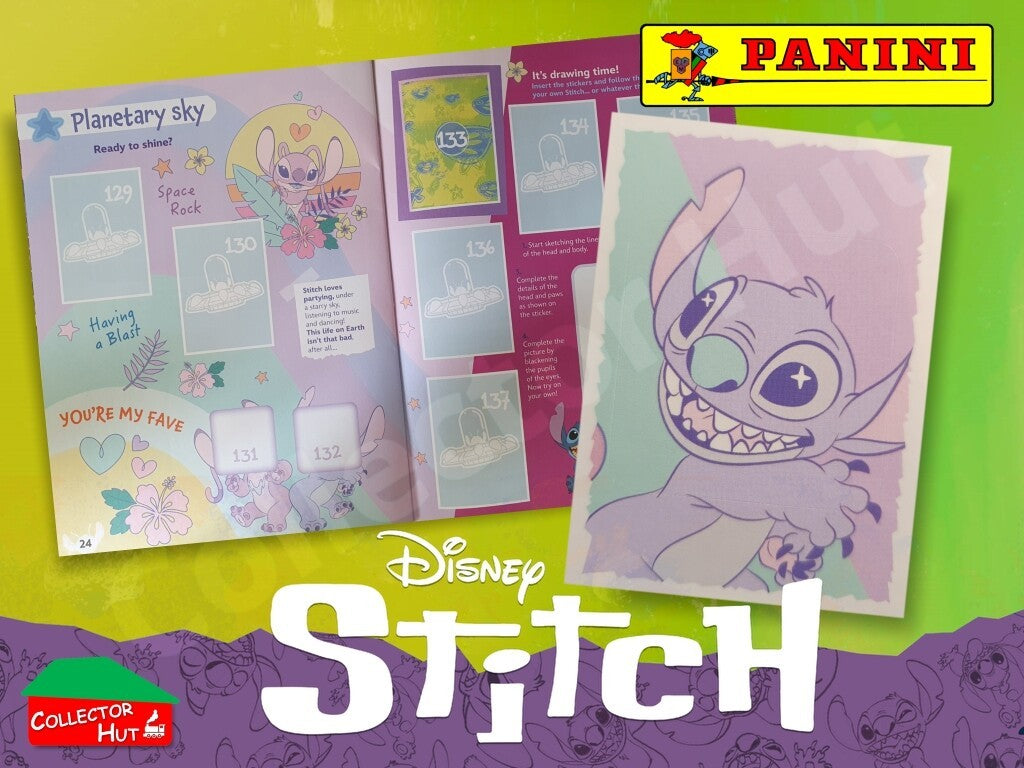 Panini Disney Stitch Single Stickers Lilo & Stitch 2024