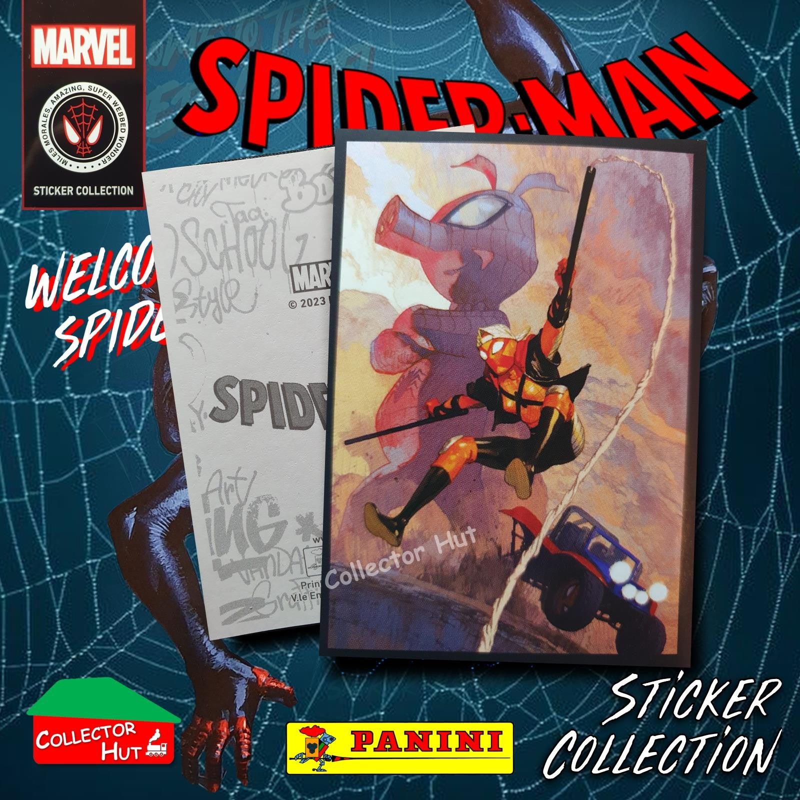 Panini Spider-Man Spider-Verse 2023 Collection Sticker Singles #1-163 & F1-30