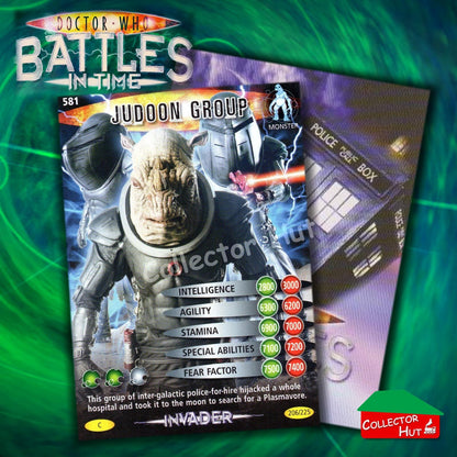DOCTOR WHO Battles in Time #376-600 INVADER RARE & COMMON CARDS YOU CHOOSE