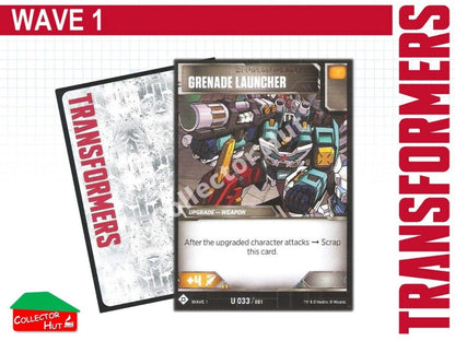 Transformers TCG Wave 1 BATTLE Cards Common/Uncommon