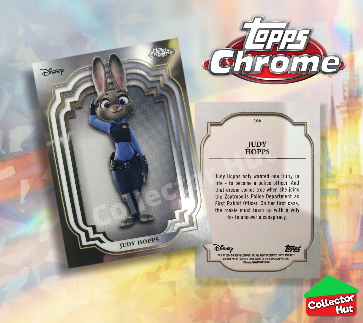 Disney Topps Chrome 2024 Base Cards 1-200 Pick Singles to Complete Your Set