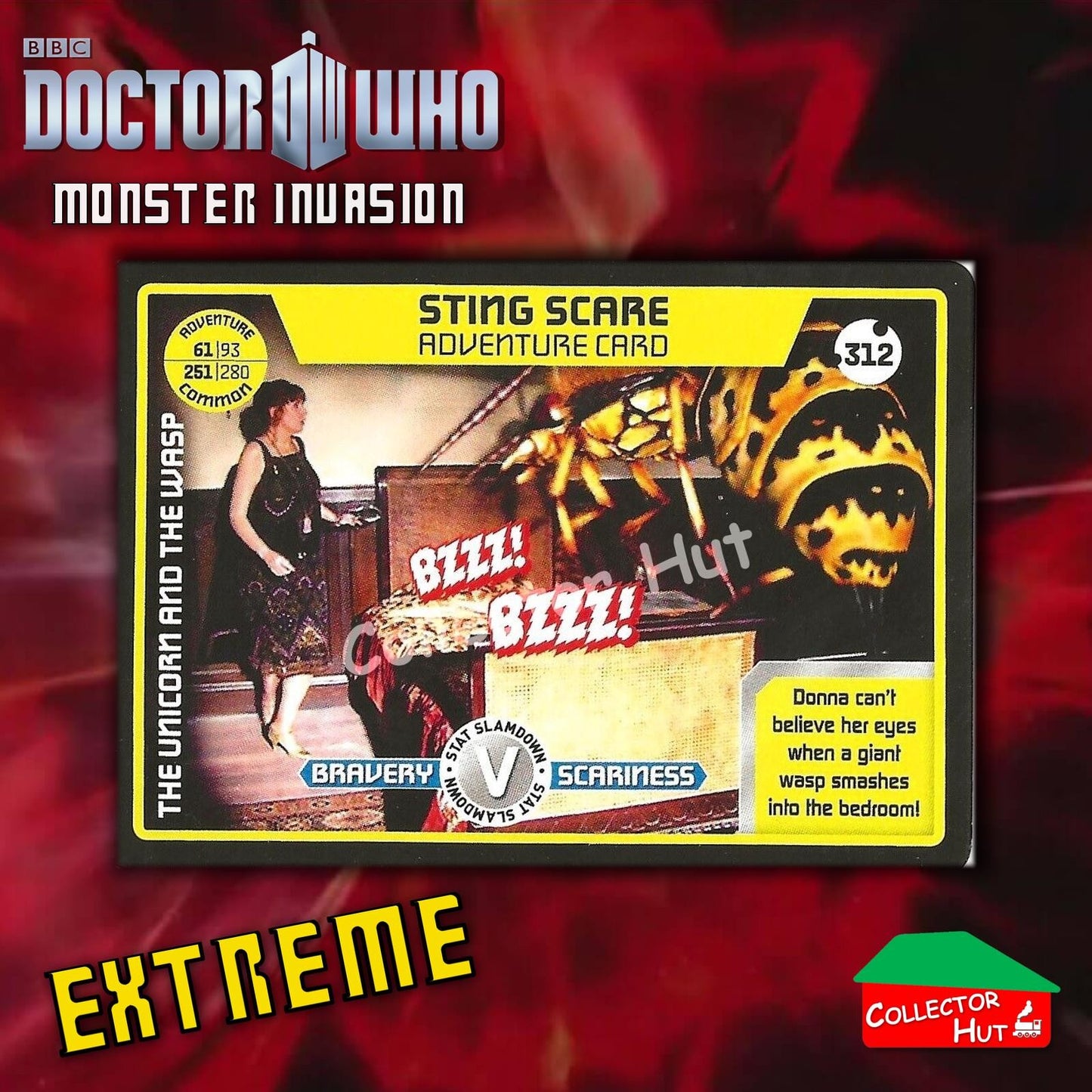 DOCTOR WHO Monster Invasion EXTREME Cards 166-344 New Fresh & Sleeved YOU CHOOSE