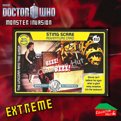 DOCTOR WHO Monster Invasion EXTREME Cards 166-344 New Fresh & Sleeved YOU CHOOSE