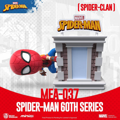 Spider-Man Tower Series Hero Box 60th Anniversary Mini Egg Attack Tower Figures