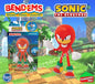 Sonic the Hedgehog Bend-Ems Bendable Popsable Action Figures