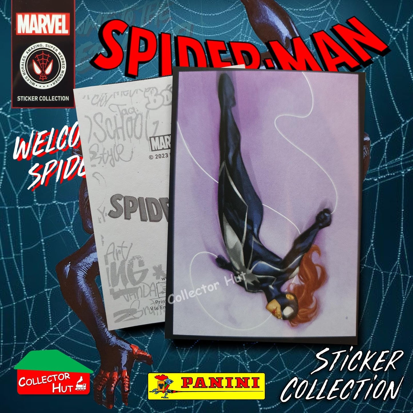 Panini Spider-Man Spider-Verse 2023 Collection Sticker Singles #1-163 & F1-30