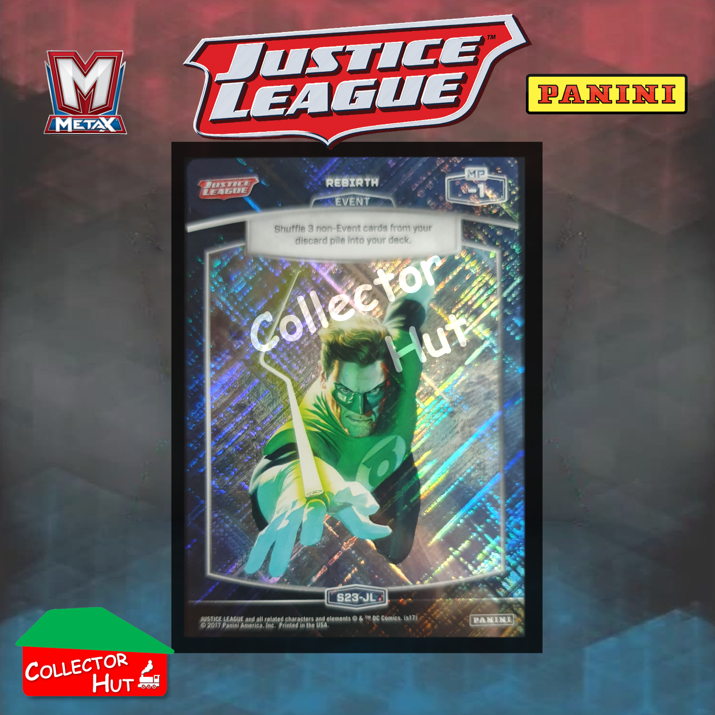 Panini MetaX DC Justice League Foil Cards S1-S72 Choose Your Card