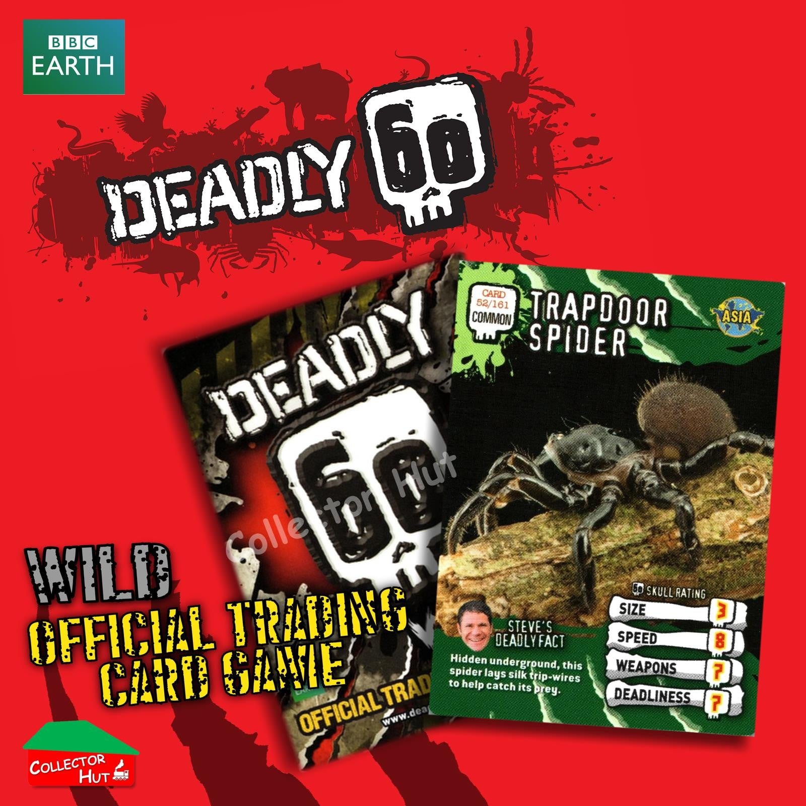 CBBC Deadly 60 WILD Trading Cards  Choose Your Cards