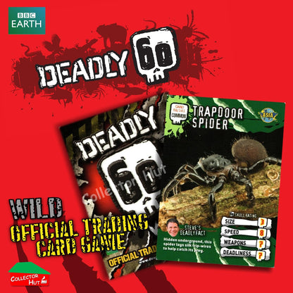 CBBC Deadly 60 WILD Trading Cards  Choose Your Cards