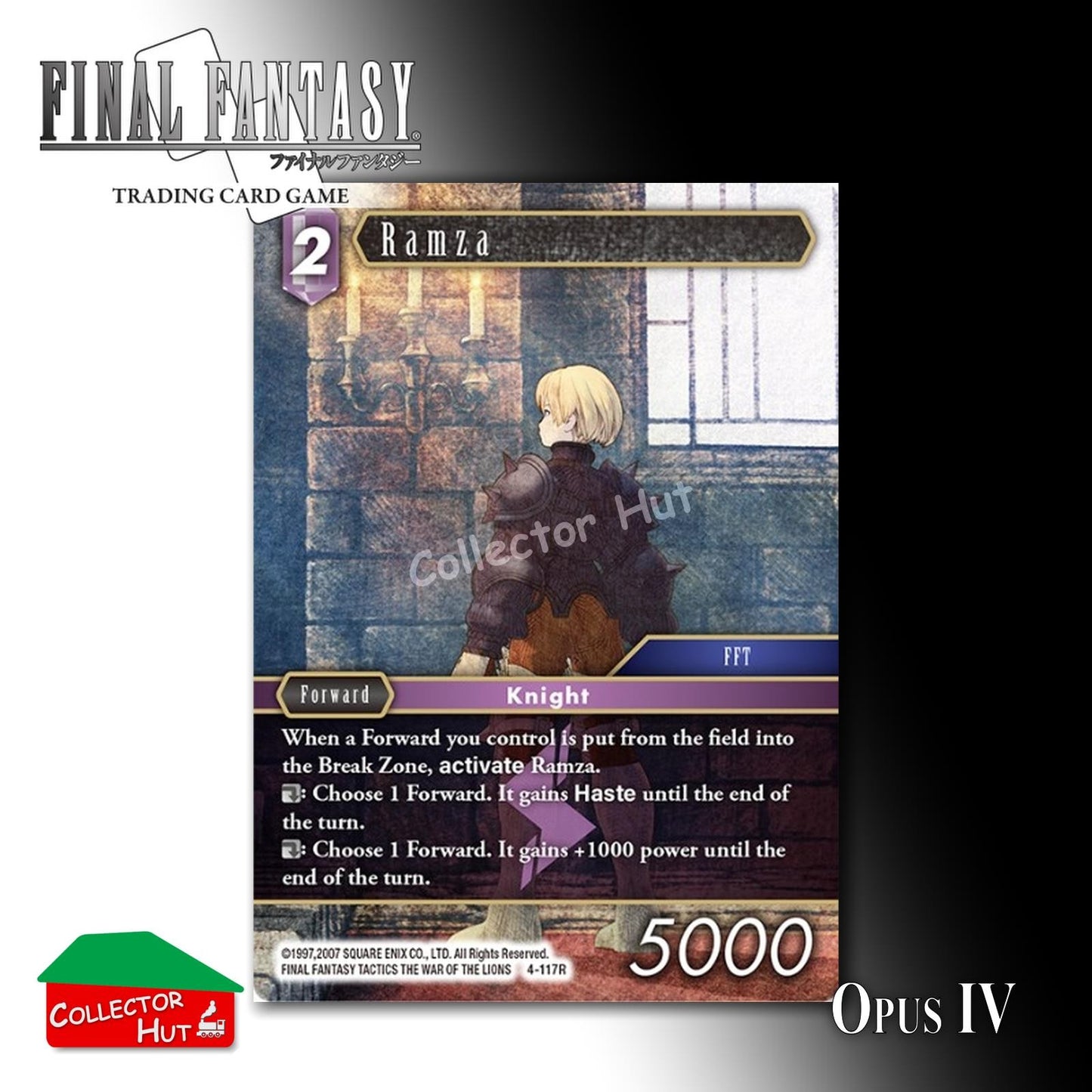 Final Fantasy Trading Card Game OPUS IV 4 FOIL CARDS You Choose