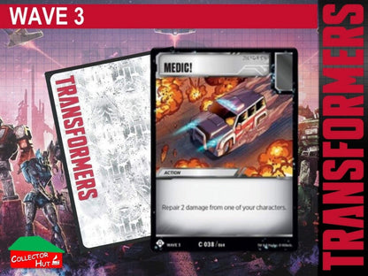 Transformers TCG Wave 3 War for Cybertron Siege I BATTLE Cards Common/Uncommon