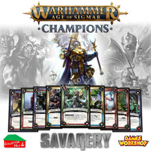 Warhammer Age of Sigmar: Champions Wave 3 SAVAGERY Trading Cards CHOOSE SINGLES