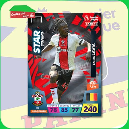 Panini Adrenalyn XL Premier League 2023 2022/23 Star Signings  #469 - #510
