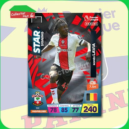 Panini Adrenalyn XL Premier League 2023 2022/23 Star Signings  #469 - #510