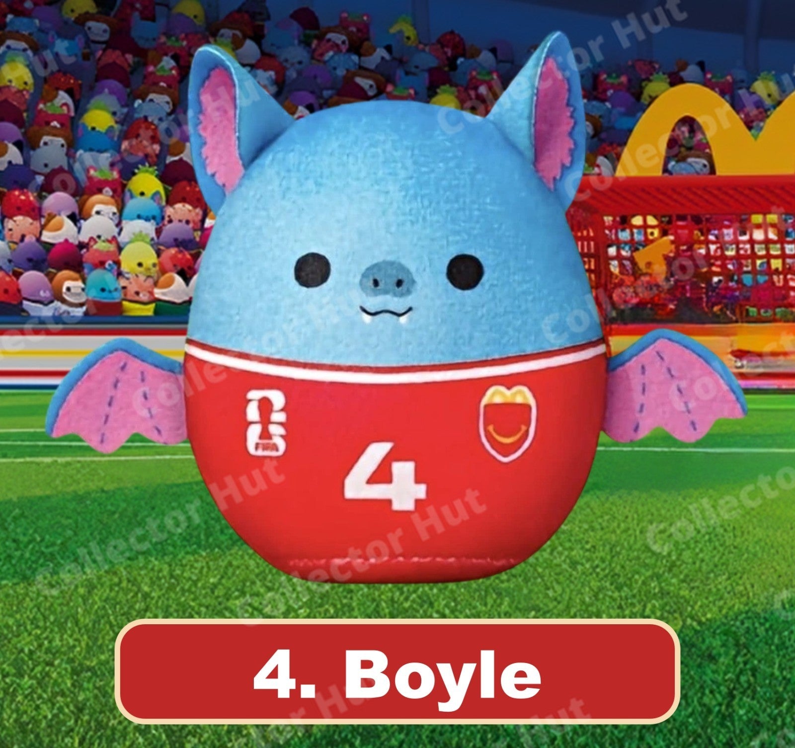 McDonalds Happy Meal Squishmallows World Cup 2026 Plush Toys Collection
