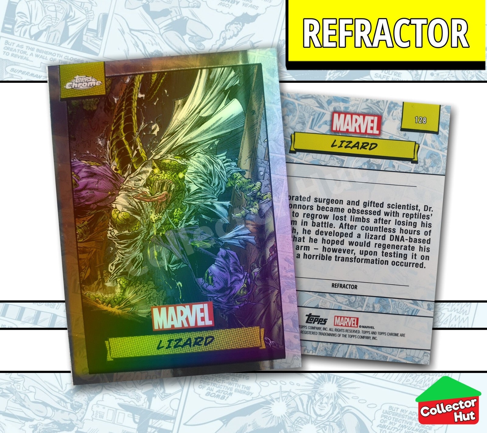 Marvel Topps Chrome 2024 REFRACTOR Card Collection YOU CHOOSE
