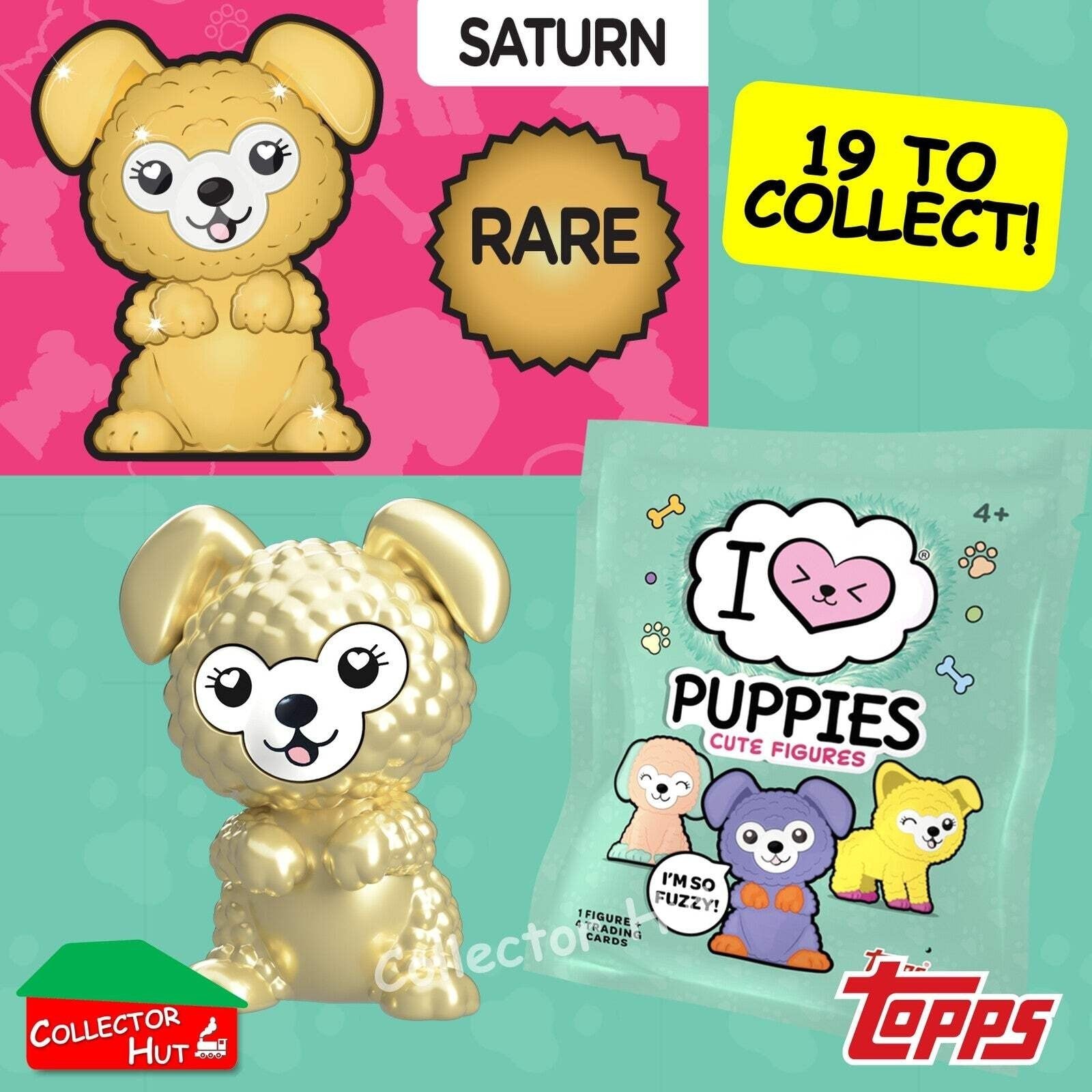 Topps I Love Puppies Cute Blind Bag Mini Figures IDENTIFIED