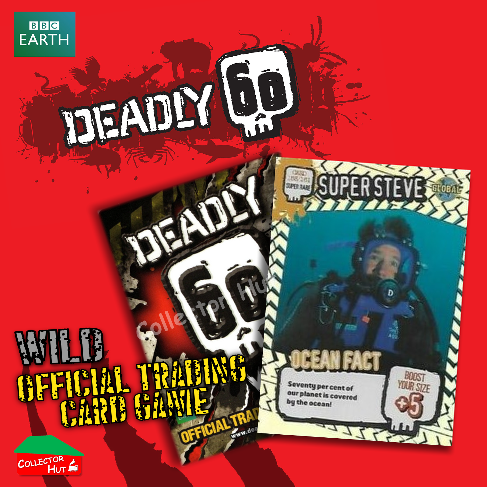 CBBC Deadly 60 Season 1, 2 & Wild FOIL RARE LIMITED Trading Cards