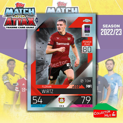 Topps Match Attax EuropA Champions League 2022/23 FOIL LEGEND LIMITED CARDS
