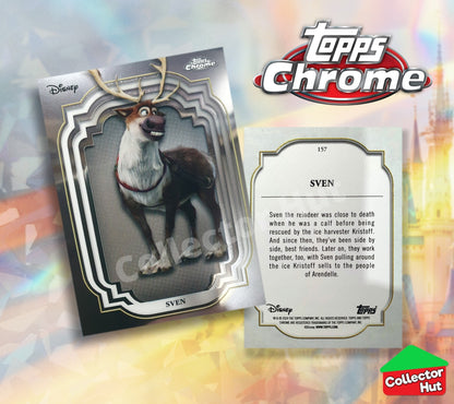 Disney Topps Chrome 2024 Base Cards 1-200 Pick Singles to Complete Your Set