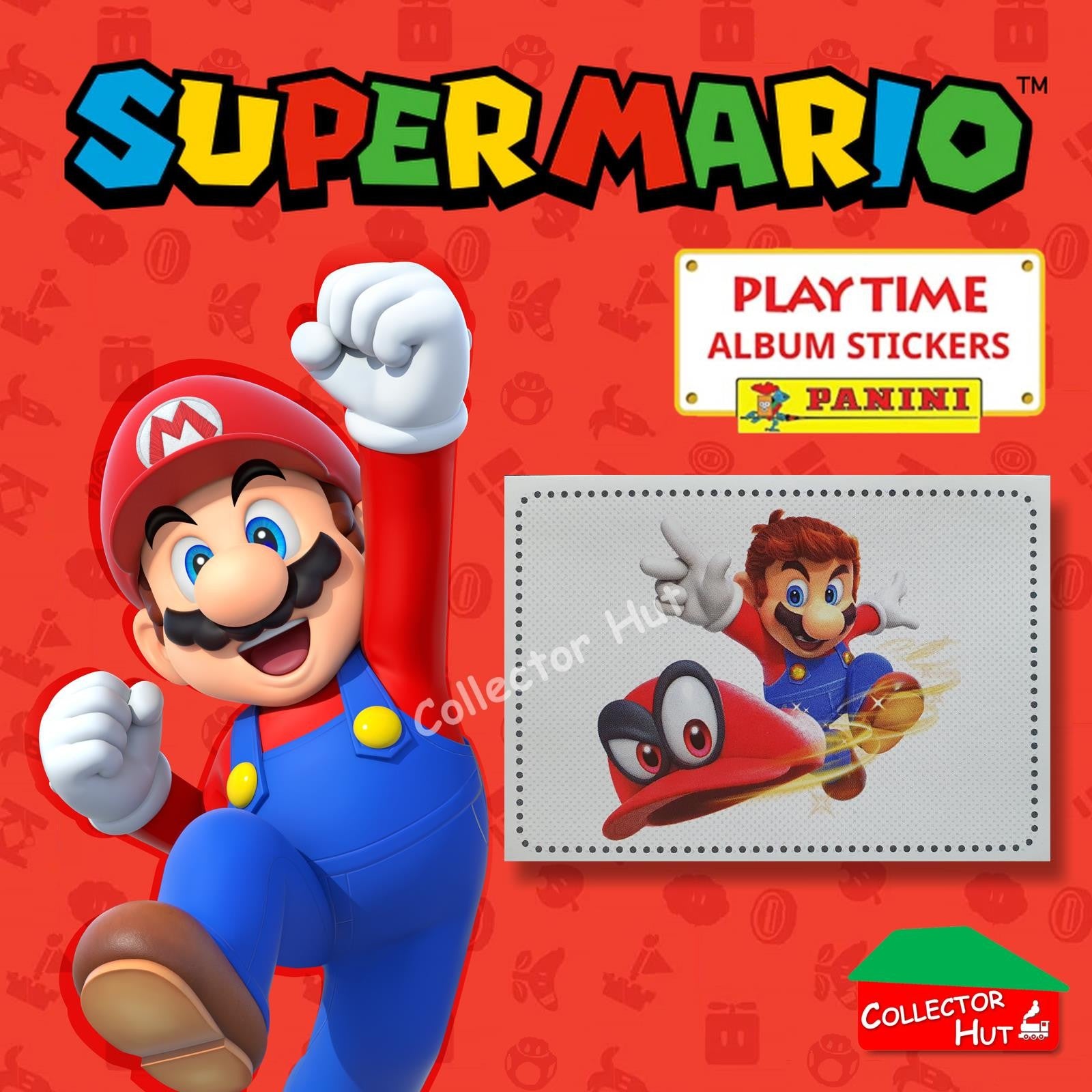 Panini Super Mario Playtime Sticker Collection Singles