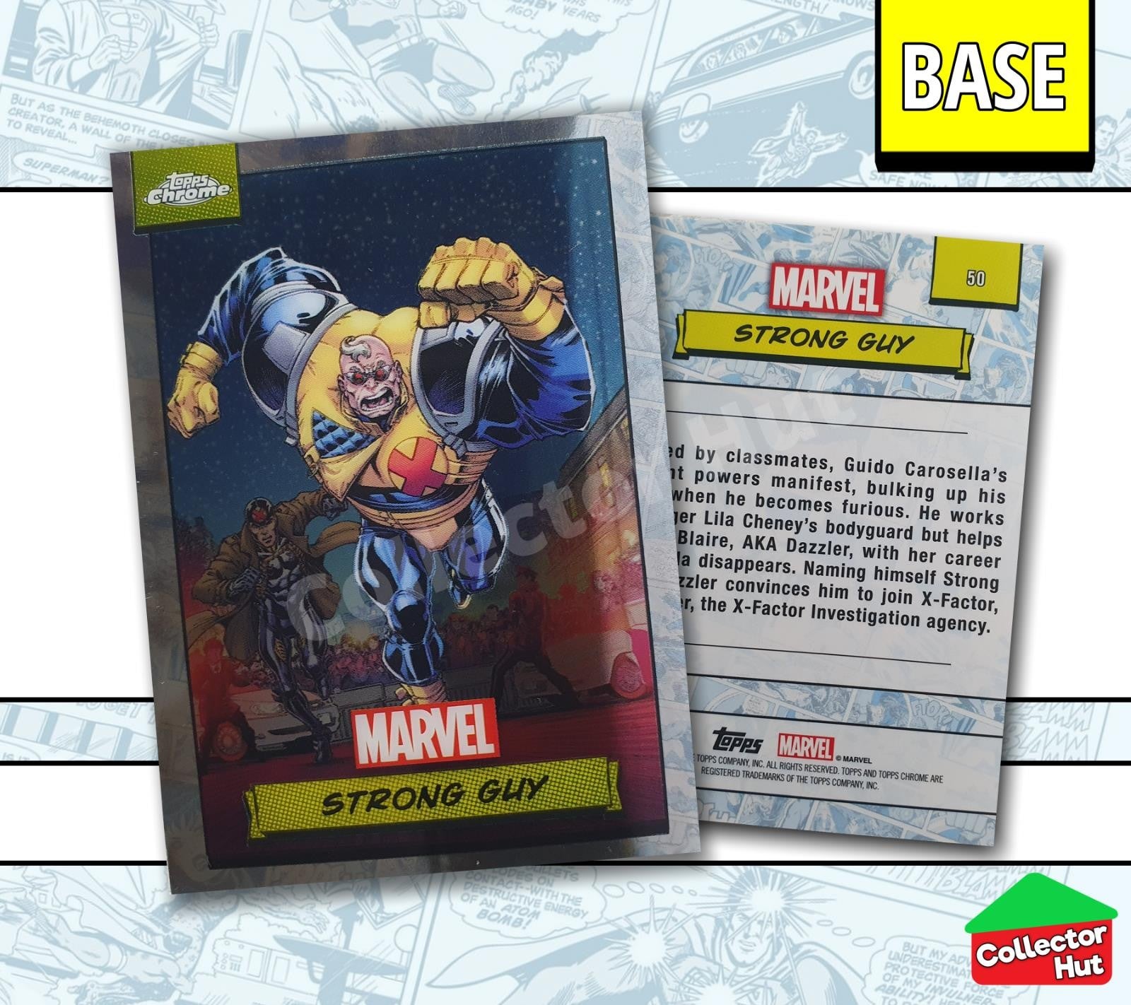 Marvel Topps Chrome 2024 Base Card Collection 1-150 YOU CHOOSE