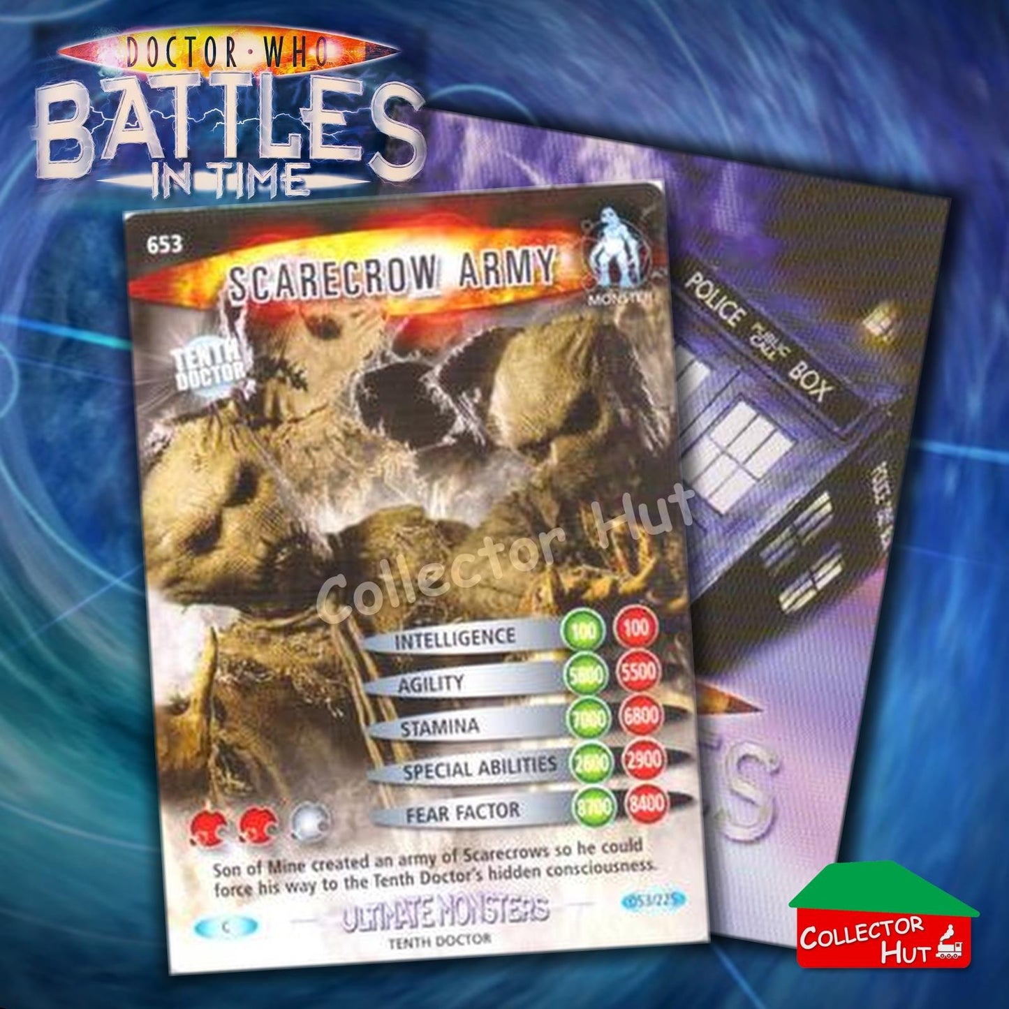 DOCTOR WHO Battles in Time #601-825 ULTIMATE MONSTERS RARE & COMMON Cards