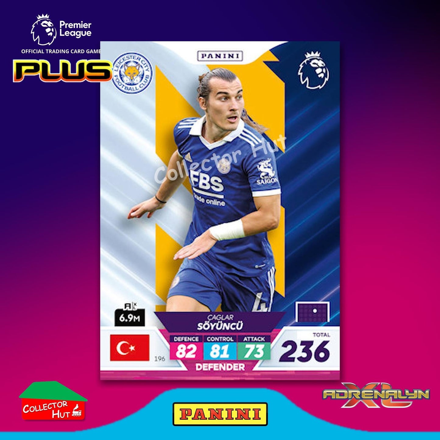Panini Premier League Adrenalyn XL PLUS 2023 2022/23 Base Cards #190 - #369