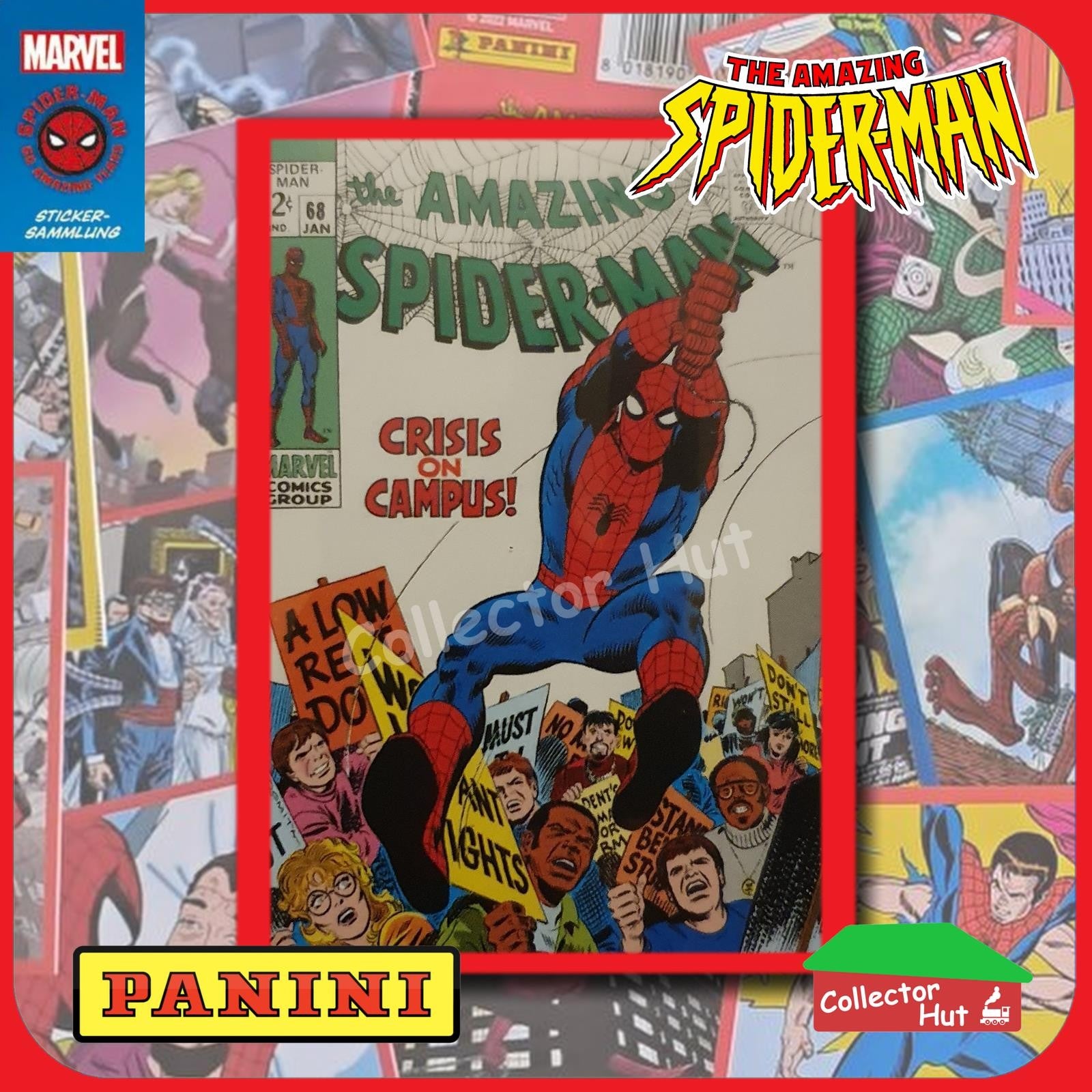 Panini The Amazing Spider-Man 60th Anniversary Sticker Collection Singles