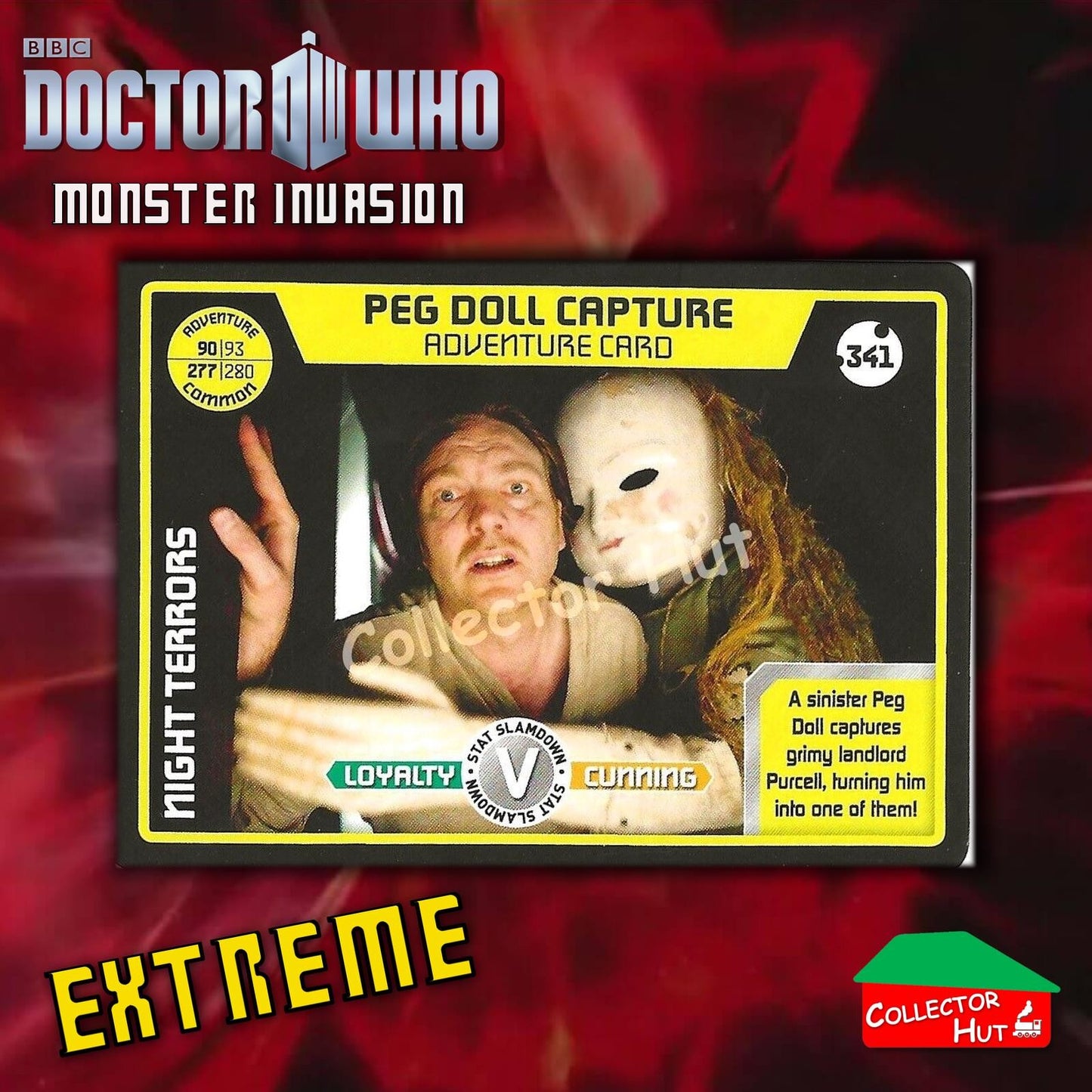 DOCTOR WHO Monster Invasion EXTREME Cards 166-344 New Fresh & Sleeved YOU CHOOSE