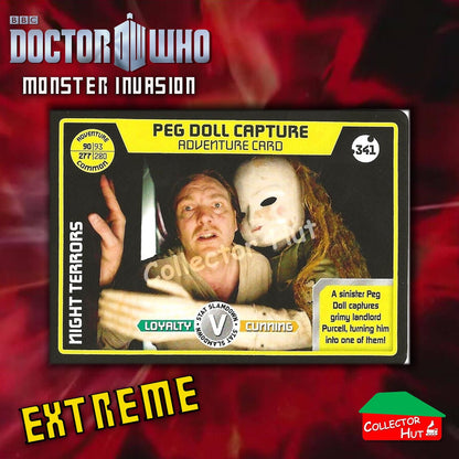 DOCTOR WHO Monster Invasion EXTREME Cards 166-344 New Fresh & Sleeved YOU CHOOSE