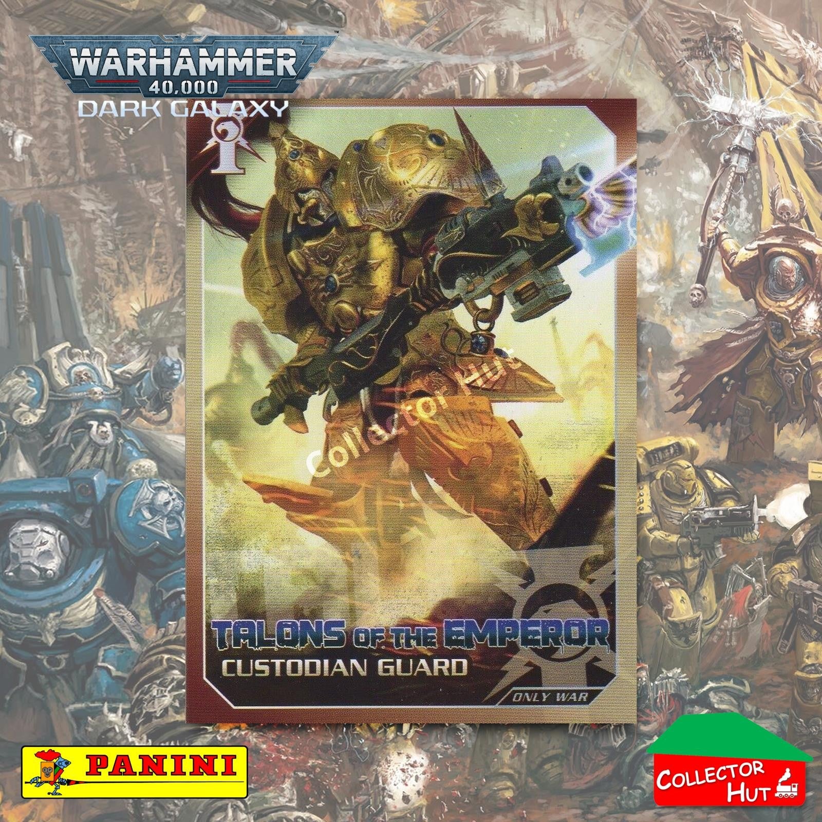 PANINI Warhammer 40,000 Dark Galaxy Only War Base Trading Cards #1-225