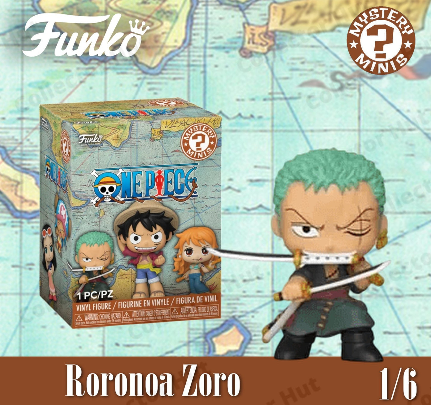 Funko Mystery Minis One Piece Mini Figurines WAVE 2 (You Choose)