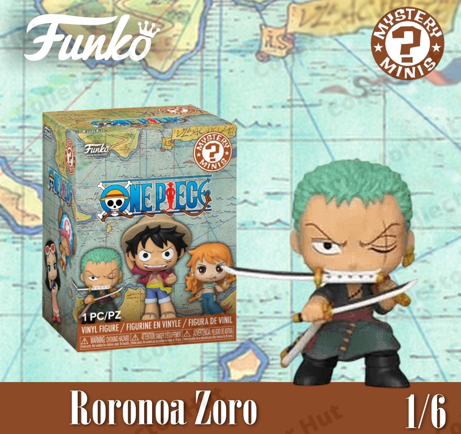 Funko Mystery Minis One Piece Mini Figurines WAVE 2 (You Choose)