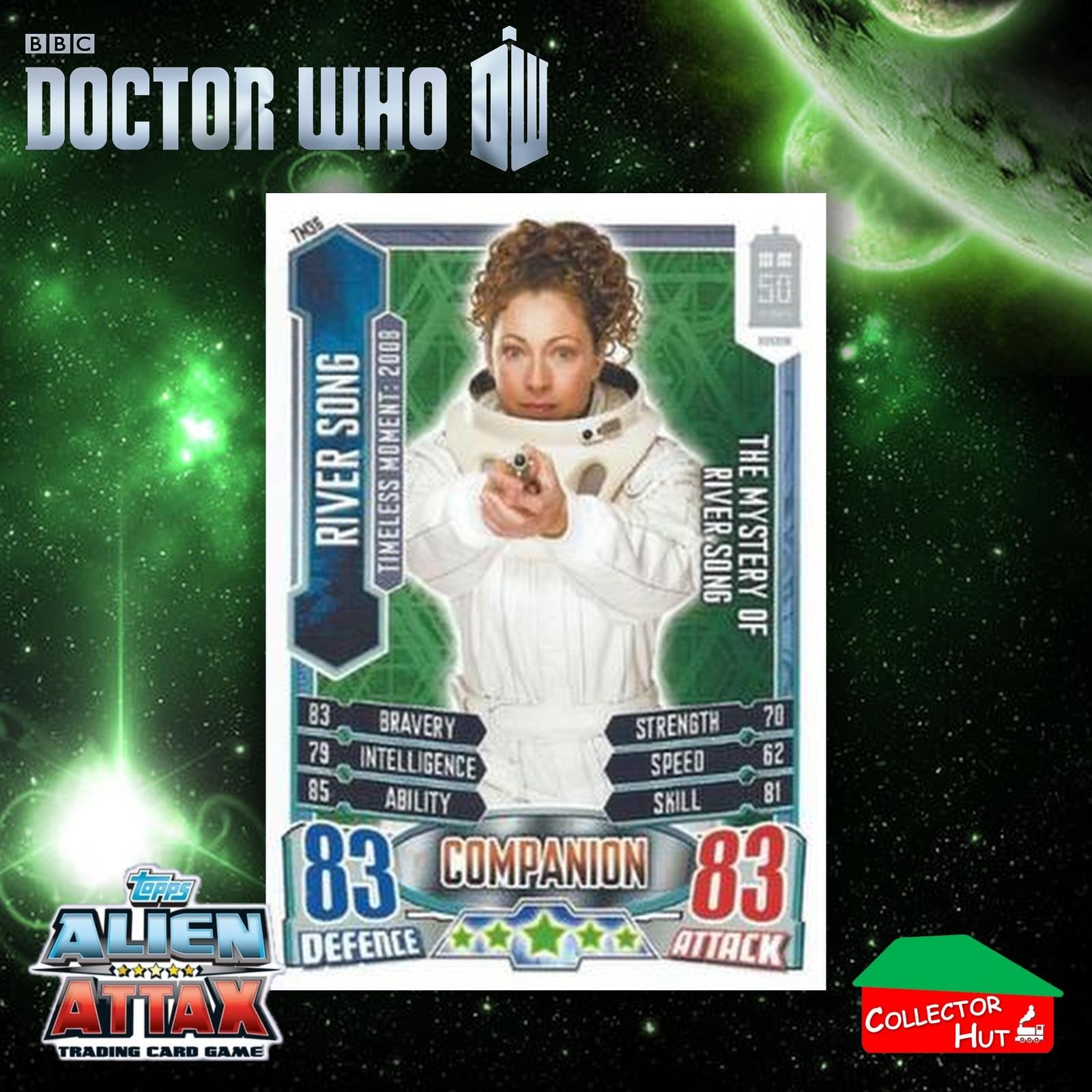 Topps Doctor Who Alien Attax 50th Anniversary Edition Companion Timeless Cards