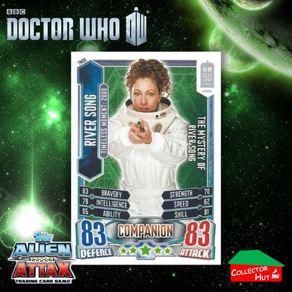 Topps Doctor Who Alien Attax 50th Anniversary Edition Companion Timeless Cards