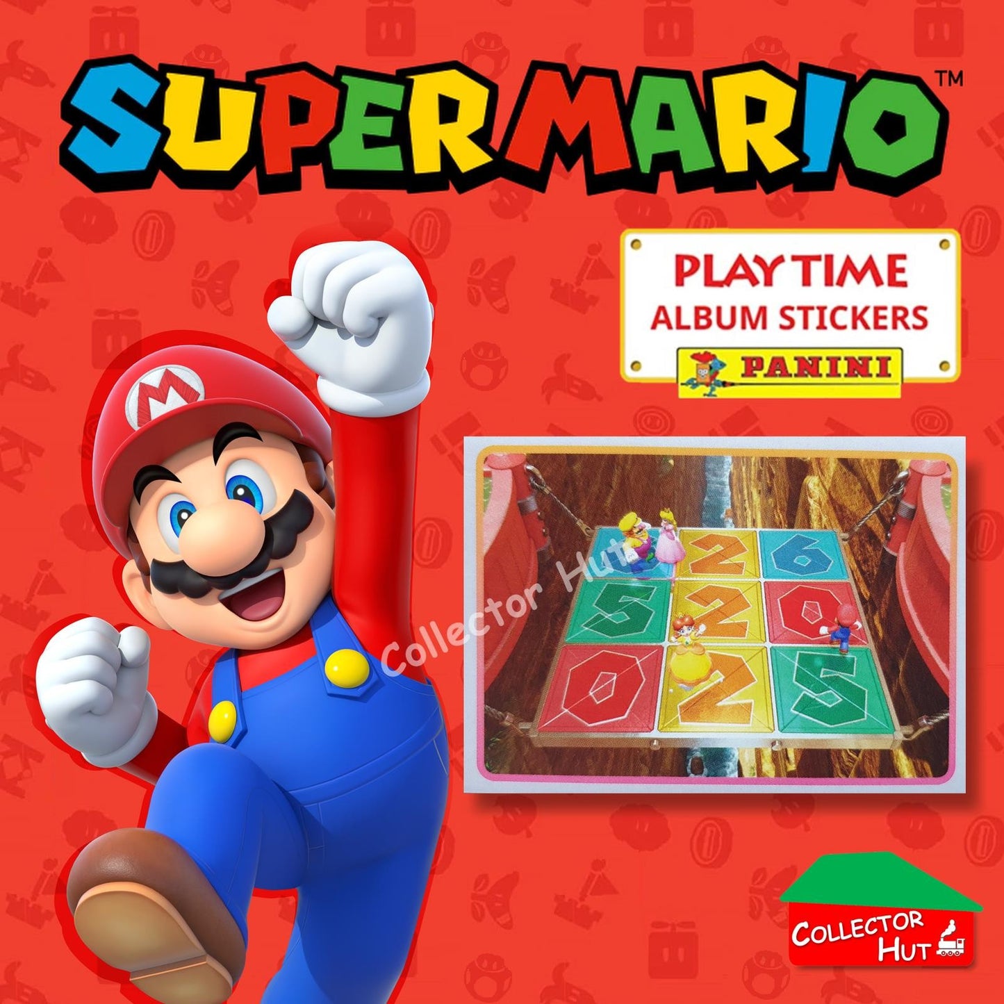 Panini Super Mario Playtime Sticker Collection Singles