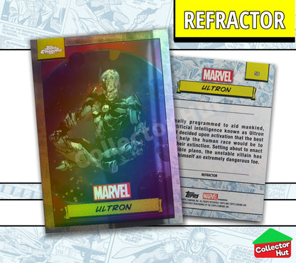 Marvel Topps Chrome 2024 REFRACTOR Card Collection YOU CHOOSE