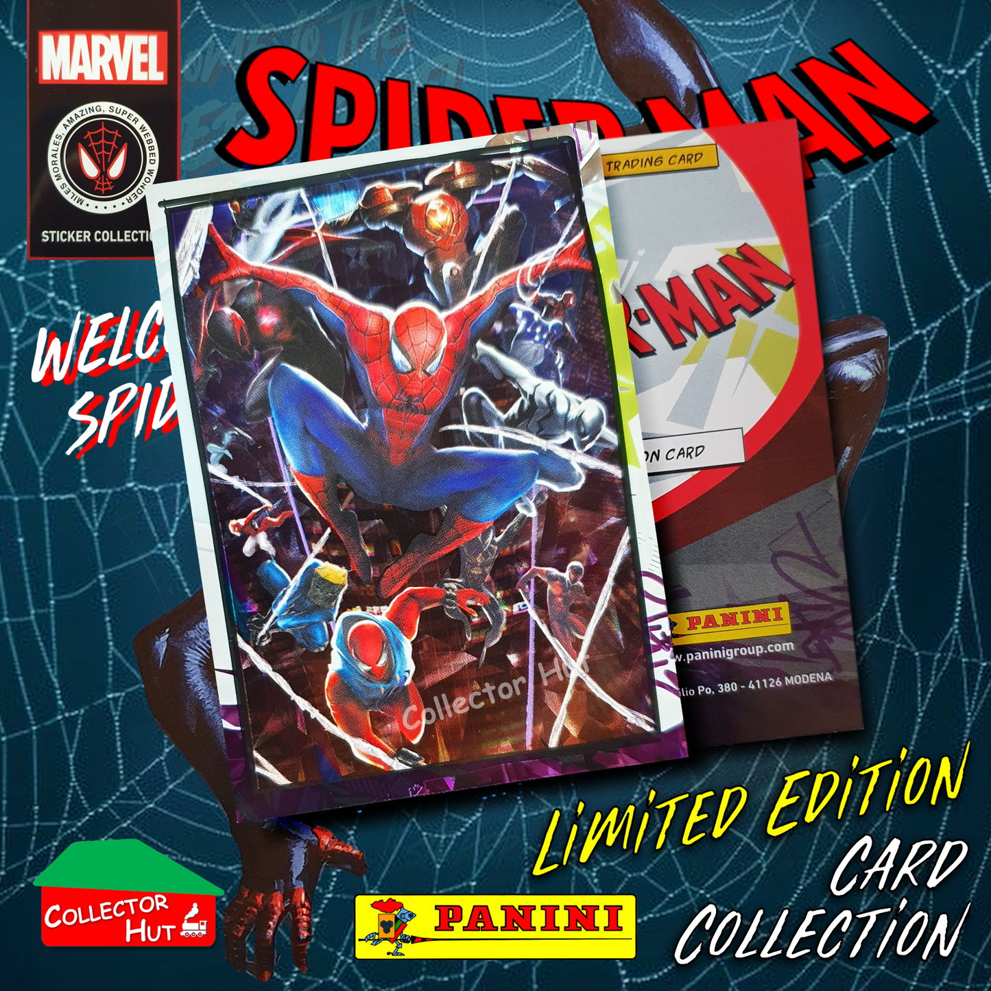 Panini Spider-Man Spider-Verse 2023 Collection Limited Edition Cards