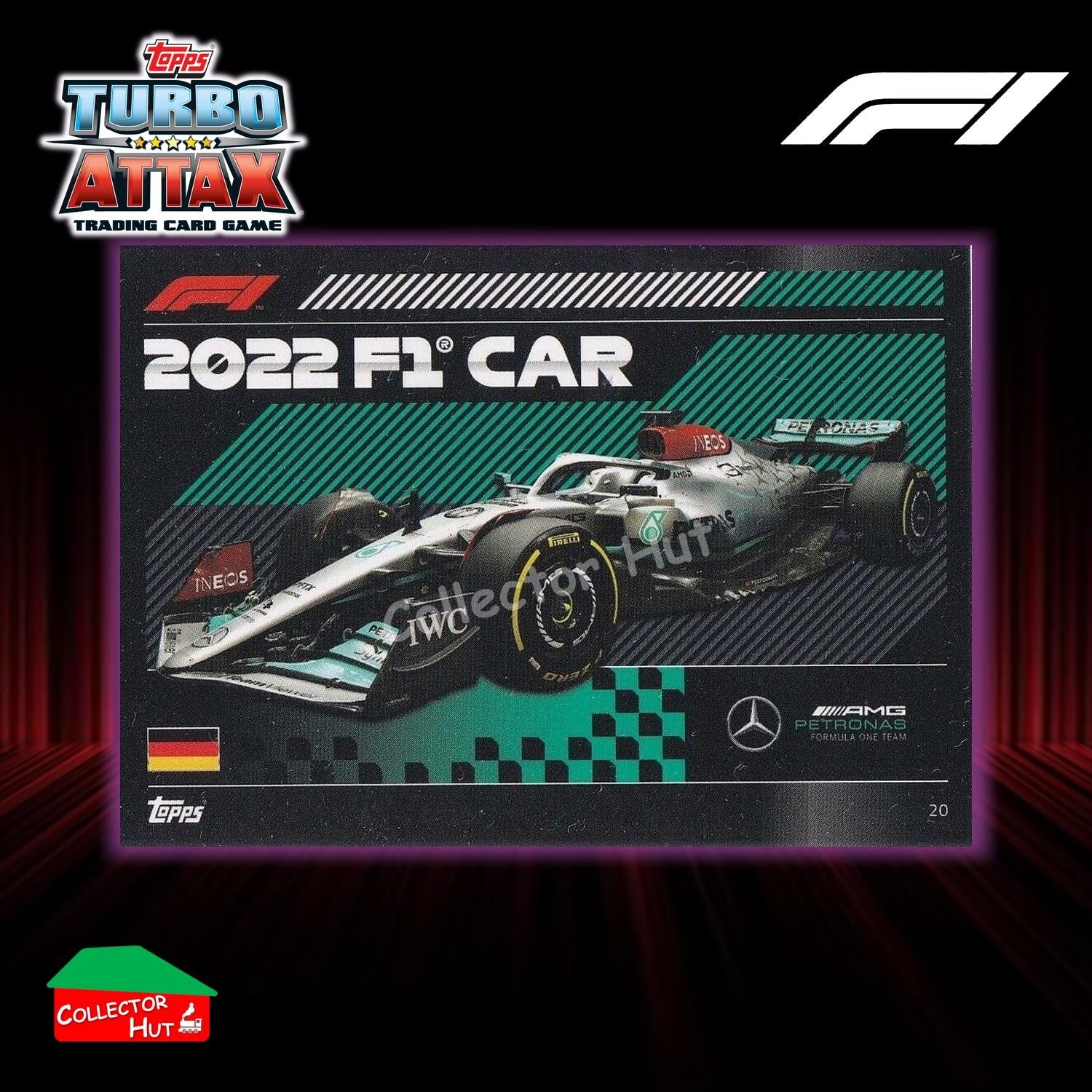 Topps Turbo Attax Formula 1 F1 2022 #1-131 Base Cards YOU CHOOSE