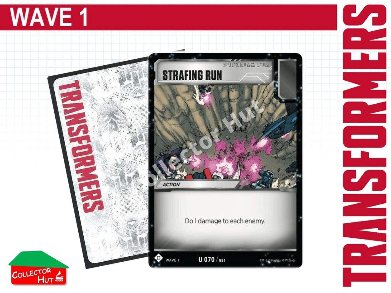 Transformers TCG Wave 1 BATTLE Cards Common/Uncommon