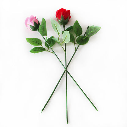 Artificial Flower Stems with/without Leaves 20pcs Plant Decoration